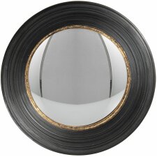 Mirror Ø 34x6 cm black 62S199