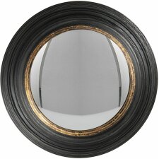 Specchio Ø 38x4 cm nero 62S202