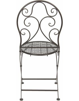Chair (2 pcs) 40x40x93 cm (2 pcs) brown 5Y0775