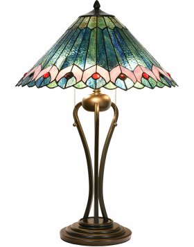 Table lamp Tiffany &Oslash; 48x73 cm multicoloured  5LL-5391