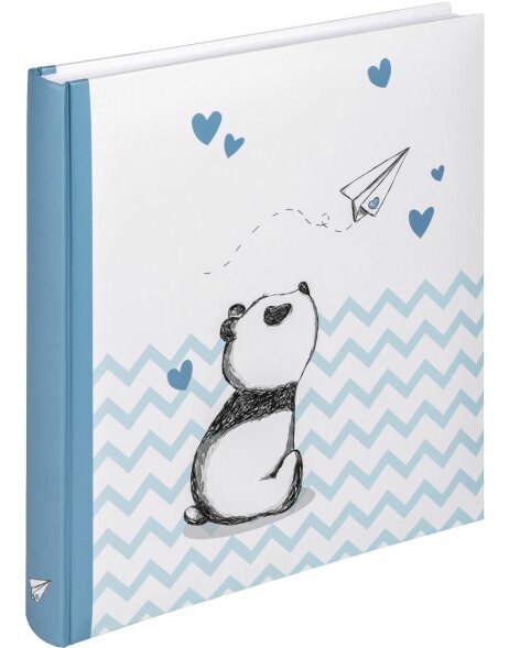 Walther Baby Album Little Panda blue 28x30,5 cm 50 white sides