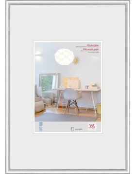 Picture Frame New Lifestyle 60x90 cm silver acrylic glass