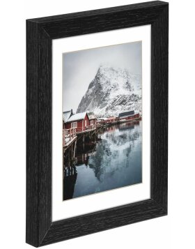 Cornice in legno Oslo 40x50 cm nero