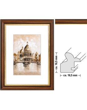 Holzrahmen Venedig 10x15 cm bis 30x40 cm