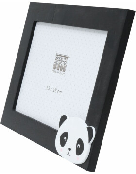 Cadre photo S67UC2 Panda noir 10x15 cm &agrave; 15x20 cm