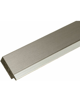 plastic frame S41N steel-silver 15x20 cm
