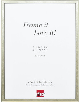 Effect solid wood frame profile 29 silver 10x15 cm...
