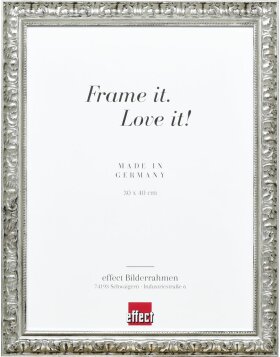 Effect wooden frame profile 94 silver 13x13 cm...
