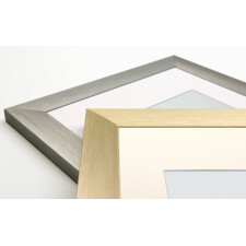 aluminium frame ALULINE 21x29,7 cm silver