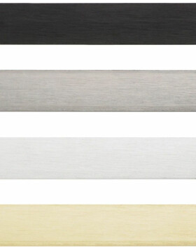 Aluminiumrahmen ALULINE - 40x50  cm - schwarz