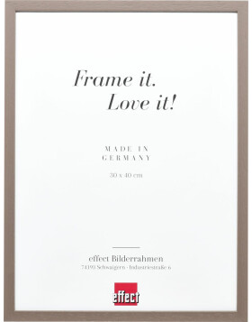 Effect wooden frame profile 35 brown 14,8x21 cm acrylic...