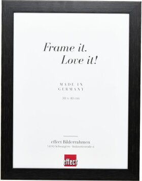 Effect Picture Frame 2319 black 14,8x21 cm Museum glass
