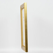 Cornice in legno effetto profilo 95 oro 15x20 cm vetro normale