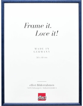 Effect solid wood frame profile 20 blue 20x20 cm museum...