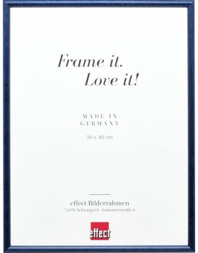 Effect solid wood frame profile 20 blue 20x25 cm museum...