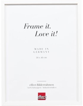 Effect wooden frame Profile 35 white 20x28 cm normal...