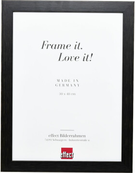 Effect Picture Frame 2312 black 20x28 cm Acrylic glass