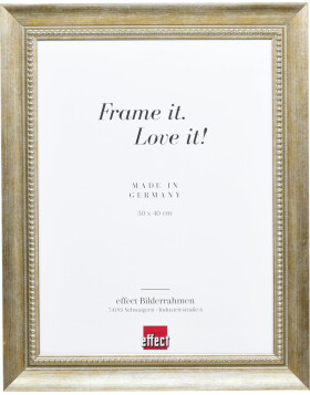 Effect solid wood frame profile 28 gold 21x29,7 cm Clear...