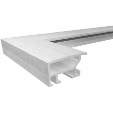 Marco de aluminio ALULINE - 50x50 cm - negro