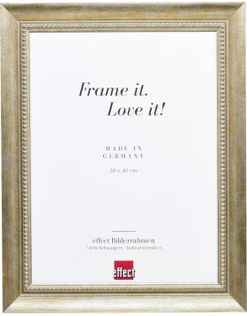 Effect solid wood frame profile 28 gold 24x30 cm Museum...