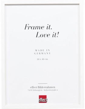 Effect wooden frame Profile 35 white 28x35 cm normal...