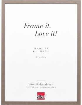 Effect wooden frame profile 35 brown 29,7x42 cm...