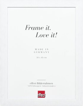 Effect Picture Frame 2319 white 30x40 cm Museum glass