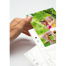 herma fotofaan transparante enveloppen 9x13cm liggend wit 10 enveloppen