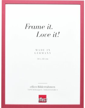 Effect wooden frame Profile 35 red 35x50 cm...
