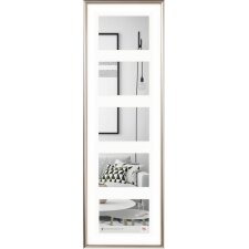 Kunststoff-Galerierahmen GALERIA für 5 x 10x15 cm - stahl