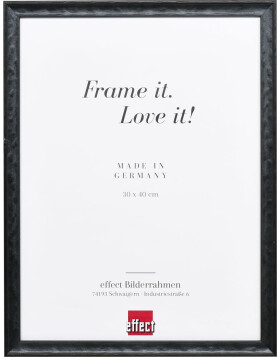 Effect wooden frame profile 2070 acrylic glass 40x50 cm black