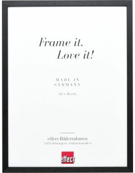 Effect wooden frame profile 35 black 40x60 cm acrylic glass
