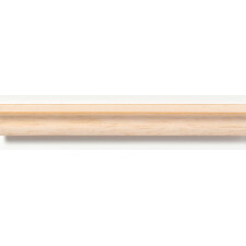 Drewniana ramka Lugano kremowo-biała - 10x15 cm