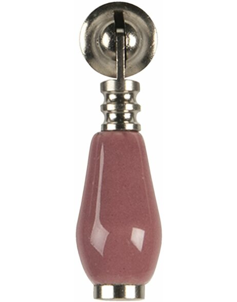 Doorknob pink 2x6 cm 64770