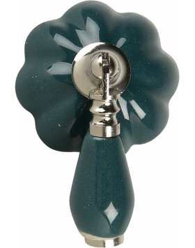 Doorknob green 4x8x6 cm 64780
