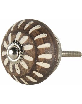 Doorknob gray 4x6 cm 64791
