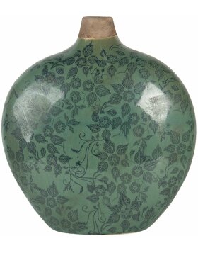 Vase gr&uuml;n 23x11x26 cm 6CE1251M