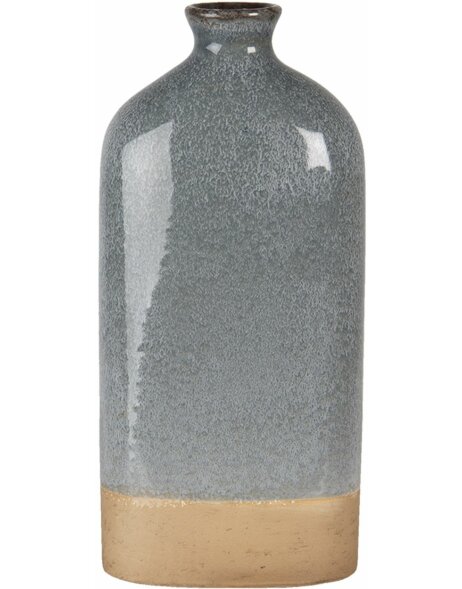 Vase gris 14x7x31 cm 6CE1260M