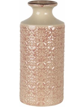 Vase pink &Oslash; 13x30 cm 6CE1267M