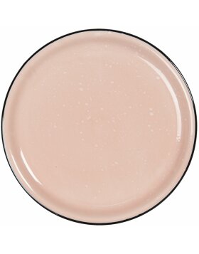 Small plate pink &Oslash; 22x3 cm 6CEDP0052P
