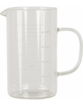 Pitcher - measuring cup transparent 13x8x14 cm 6GL2926