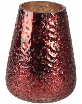 Tealight - candle holder red &Oslash; 13x18 cm 6GL3132