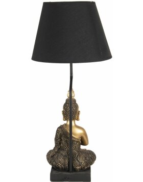 Lampa stołowa czarna Ø 28x60 cm E27-max 1x60W 6LMC0037