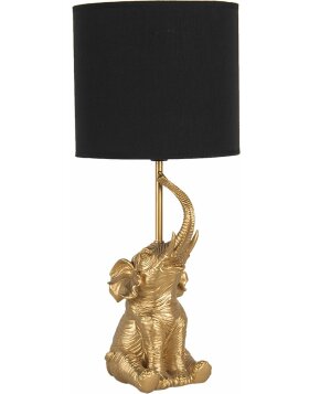 Tafellamp goud &oslash; 20x46 cm E27-max 1x60W 6lmc0038