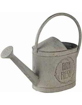 Decoration watering can gray 45x16x33 cm 6Y4249