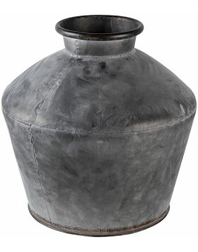 Decoration vase gray &Oslash; 39x38 cm 6Y4291