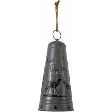 Bell gray Ø 19x40 cm 6Y4588