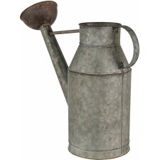 Decoration watering can gray 46x18x41 cm 6Y4600
