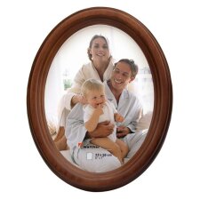 Kabinett wooden photo frame 10x15 cm - walnut