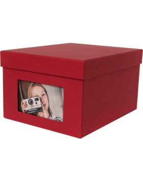 HNFD XL Photo Box Kandra 700 zdjęć 13x18 cm czerwony